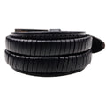 Multilayer Braided Leather Bracelet for Men — Black & Brown Wrist Wrap